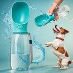 BEBEDERO PORTÁTIL PARA MASCOTAS 💧 | Hidratación Segura en Paseos y Viajes – Fácil de Usar y Sin Derrames